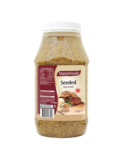 Masterfoods Seeded Mustard 25kg