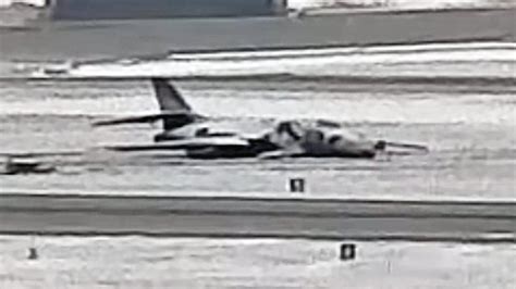 The Wreckage Of A Crashed B 1b Bomber Is Visible At The South Dakota Base