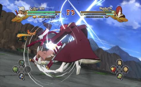 Xbox 360 Killer Bee 7 Sword Dance Vs Edo Nagato Ultimate Ninja