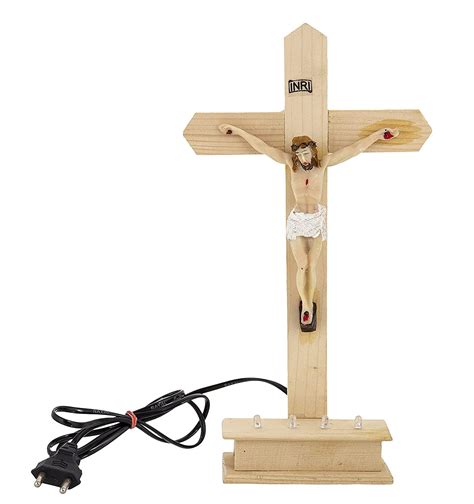 Wooden Jesus Cross Engraved Jesus Christ Story On Wooden Cross
