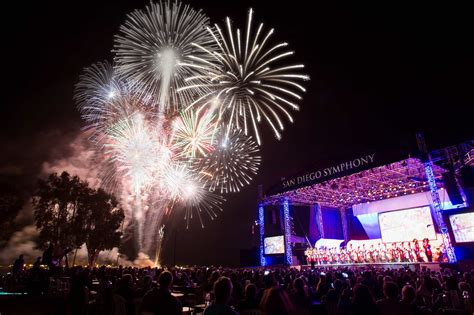 San Diego Symphony Bayside Summer Nights Fireworks There San Diego