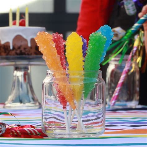 Making rock candy can be a great family activity, combining science and cooking with sweet success. DIY Rock Candy // #diy #rockcandy #candy #party #Nifty ...