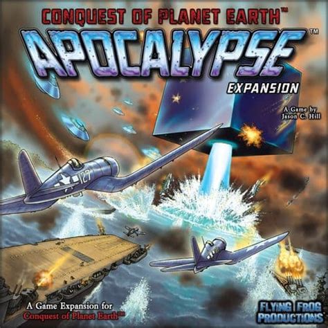 Conquest Of Planet Earth The Space Alien Game Apocalypse Expansion