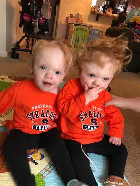 At 11 months old enough, they were isolated during a long and complex medical procedure. Delaney Twins - Happy national twin day!!! CRAZY HAIR ...