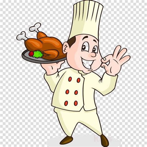Boy Cartoon Clipart Chef Illustration Cooking Transparent Clip Art