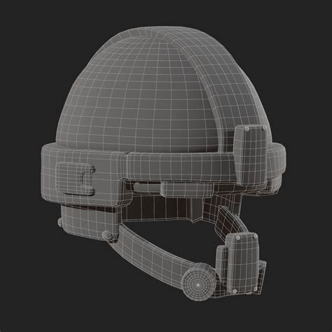 3d модель Шлем военный боевой солдат броня Turbosquid 1588925