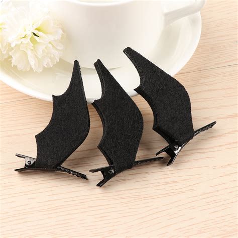 Buy 1pair Halloween Bat Wings Mini Hairpins Girls Hair Clip Barrette Party