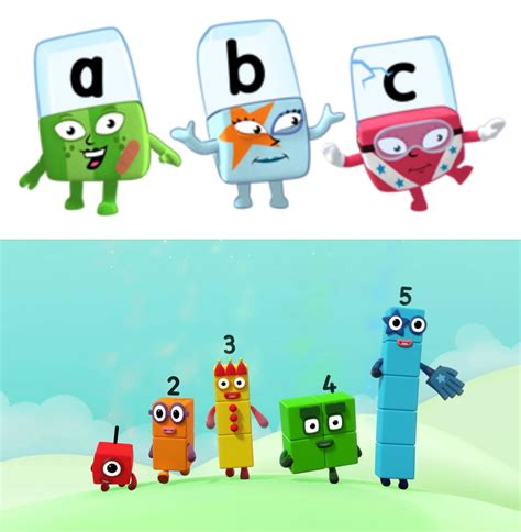 Alphablocks Numberblocks Learning Letters And Numbers Together Learning