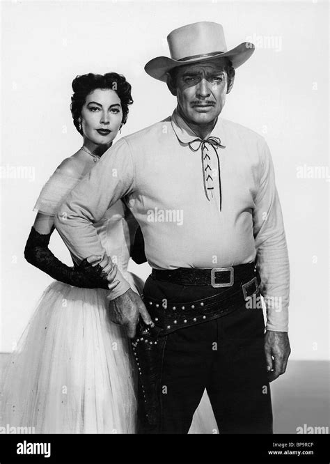Ava Gardner Clark Gable Lone Star 1952 Fotografía De Stock Alamy