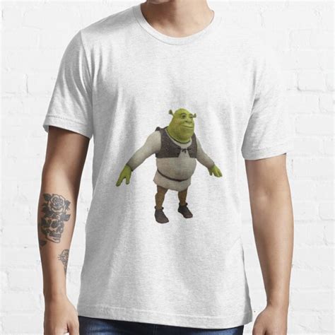 Shrek T Posing T Shirt For Sale By Vapegod100 Redbubble Shrek T