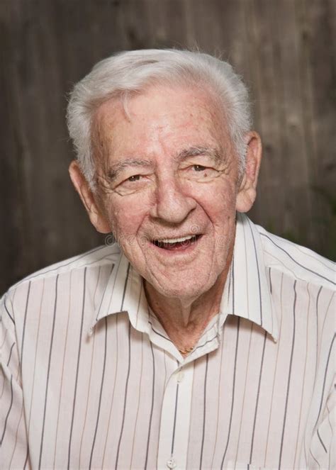 Smiling Old Man Stock Photo Image Of Citizen Friendly 28422270