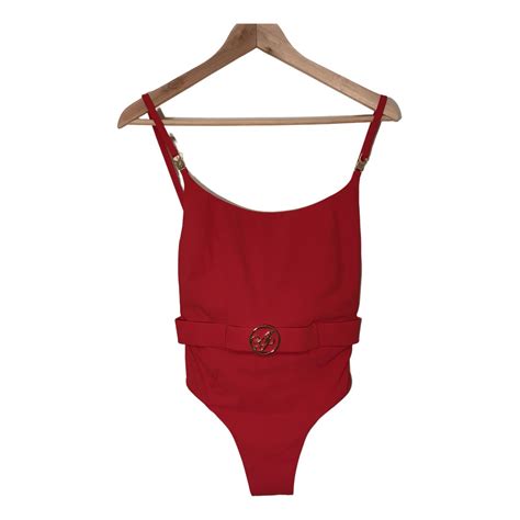 Pre Owned Agent Provocateur One Piece Swimsuit In Red Modesens