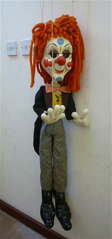 Sold At Auction A Large Pelham Puppet Bimbo The Clown With Red