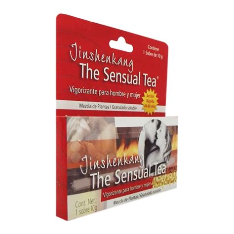 Té vigorizante The Sensual Tea para hombre y mujer granulado soluble 10