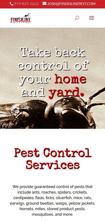Hire the best pest control services in raleigh, nc on homeadvisor. Finishline Pest Control - Durham, NC | RALEIGH DURHAM WEB ...