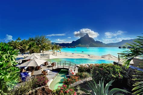 Le Méridien Bora Bora A Paradise Resort Set On A Blue Lagoon