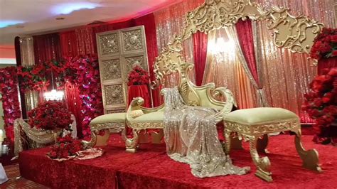 New Luxury Royal Indianpakistani Wedding Stages 20182019 Youtube