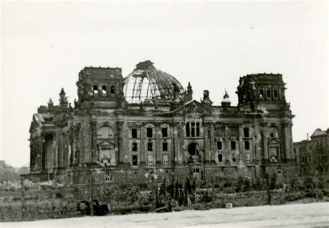 the remains of the reichstag building in postwar berlin the digital collections of the