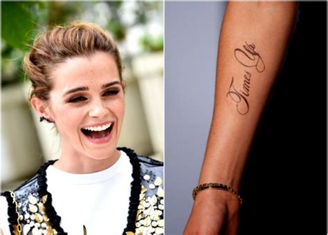 Emma Watson Tattoos Compilation 47 Photos Gorodprizrak