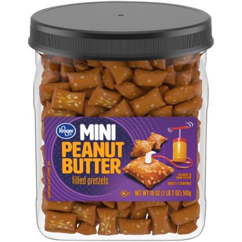 Kroger® Mini Peanut Butter Filled Pretzels 18 Oz Kroger