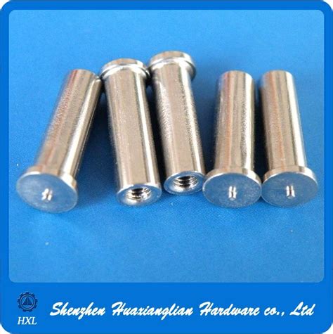 Stainless Steel Weld Stud Screws With Internal Female Thread China