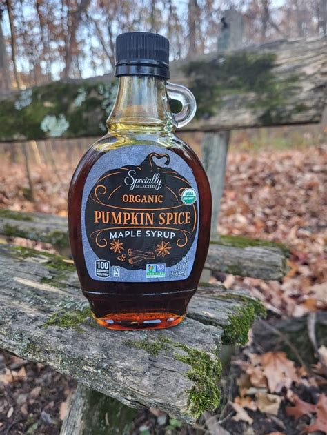 Aldi Specially Selected Organic Pumpkin Spice Maple Syrup The Kitchn