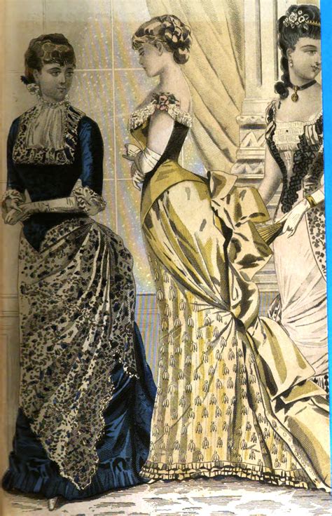 19th Century Historical Tidbits 1883 Fashions