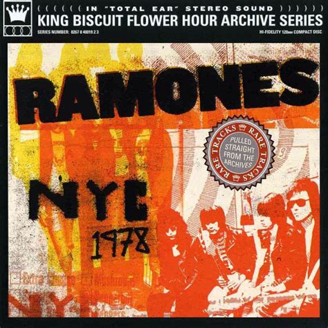 Descargas Punk Ramones 2003 Nyc 1978 Live