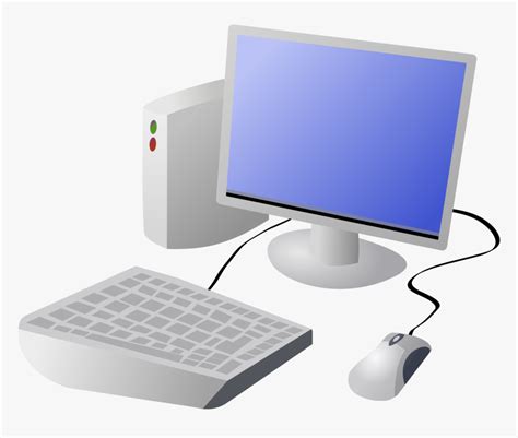 Cartoon Transparent Desktop Computer Computer Foto Kolekcija