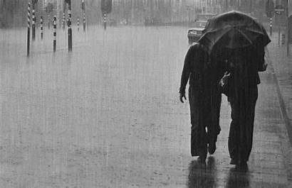 Rain Umbrella Walking Couple Sharing Flickr Amateur