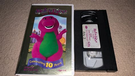 Opening And Closing To Sing And Dance With Barney 1998 Vhs Youtube