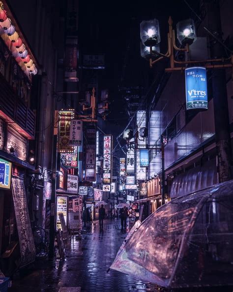 Rain In Japan Is A Photographers Paradise Japan Night Night