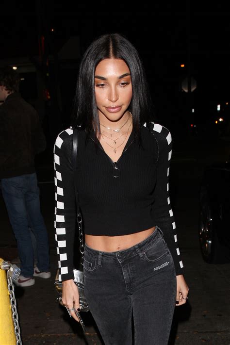 Chantel Jeffries At Delilah In West Hollywood 01182019 Hawtcelebs
