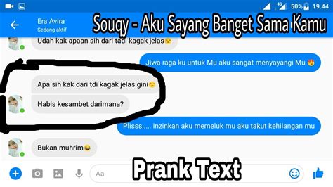 Cfaku jika sayang sayang sepenuhnya, dmemjangan engkau pergi jangan engkau jauh. Prank Text Ke cewek Yang Udah Punya Cowok 😂 || Souqy - Aku ...