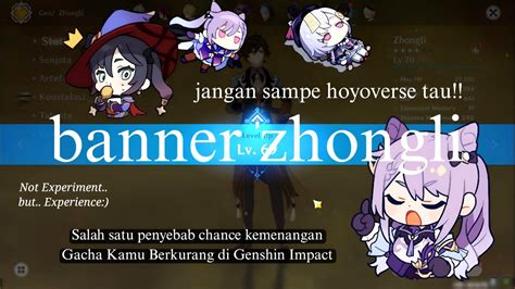 Salah Satu Penyebab Chance Kemenangan Gacha Kamu Berkurang Di Genshin