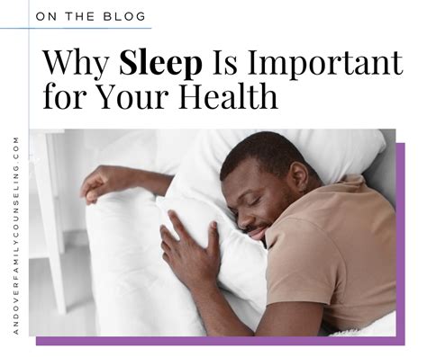 why sleep is important for your health mental health blog