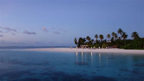 Wallpaper Id 27839 Maldives Tropical Beach Palm Trees Evening