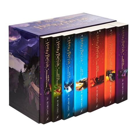 Harry Potter Boxed Set The Complete Collection 7 Carti Bukuro