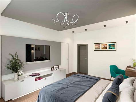 Modern Bedroom Visualization Interior Designio