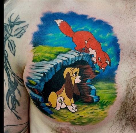 We did not find results for: The Fox and the Hound Nostalgic full colour Tattoo ...