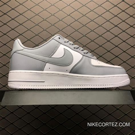 Nike Air Force One Af1 Low White Wolf Grey Mens Shoes Aq4134 101 Best