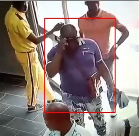 Cctv Captures Moment Handicapped Man Stormed Bank To Rob With Gun Crime Nigeria