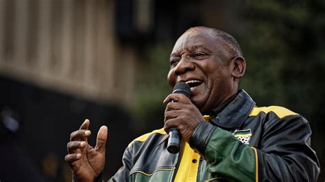 Widely regarded as a skilful strategist and negotiator. South Africa election: Cyril Ramaphosa vows to tackle ANC ...