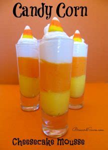 Candy Corn Cheesecake Mousse Living Sweet Moments