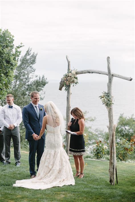 Romantic Seaside Wedding At Home