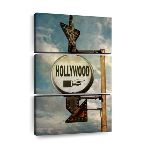 Vintage Hollywood Sign Wall Art Photography