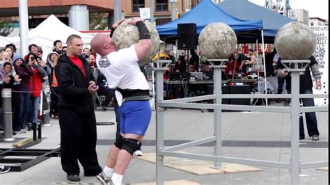 The Worlds Strongest Man Gets His Chest Caved In By 360 Pound Boulder