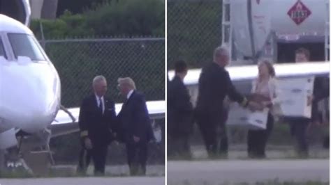 Trump Boards Plane With File Boxes After Missing Docs Call