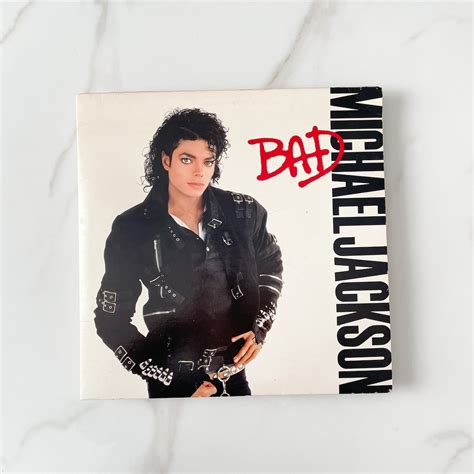 Michael Jackson Bad Vinyl LP Record 1987 Etsy