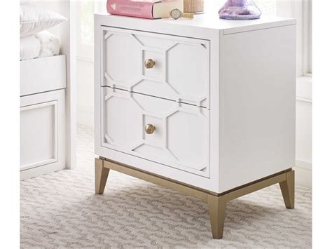 Legacy Classic Furniture Chelsea By Rachael Ray White With Gold Accents